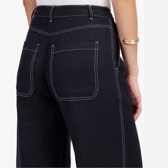 Zoe relaxed wide leg pant - Picture 2 of 2